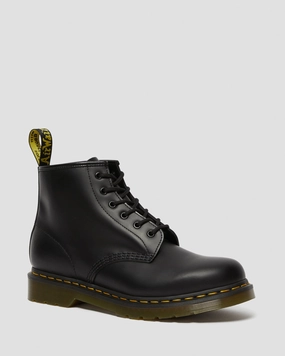 Freedom Dressed Pure Motion 101 Yellow Stitch Smooth Leather Ankle Boots