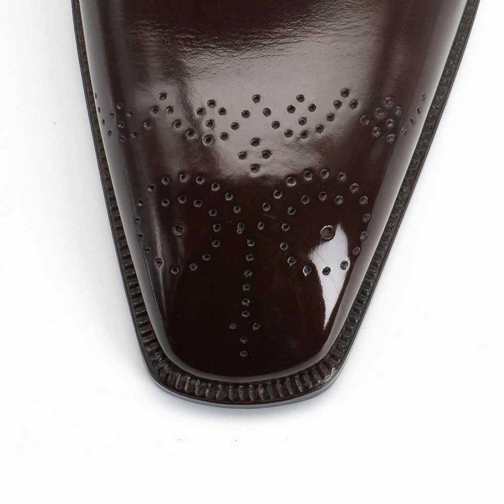 1202 Collection - Handmade Marcos Medallion Oxford Shoe Subtle Signature