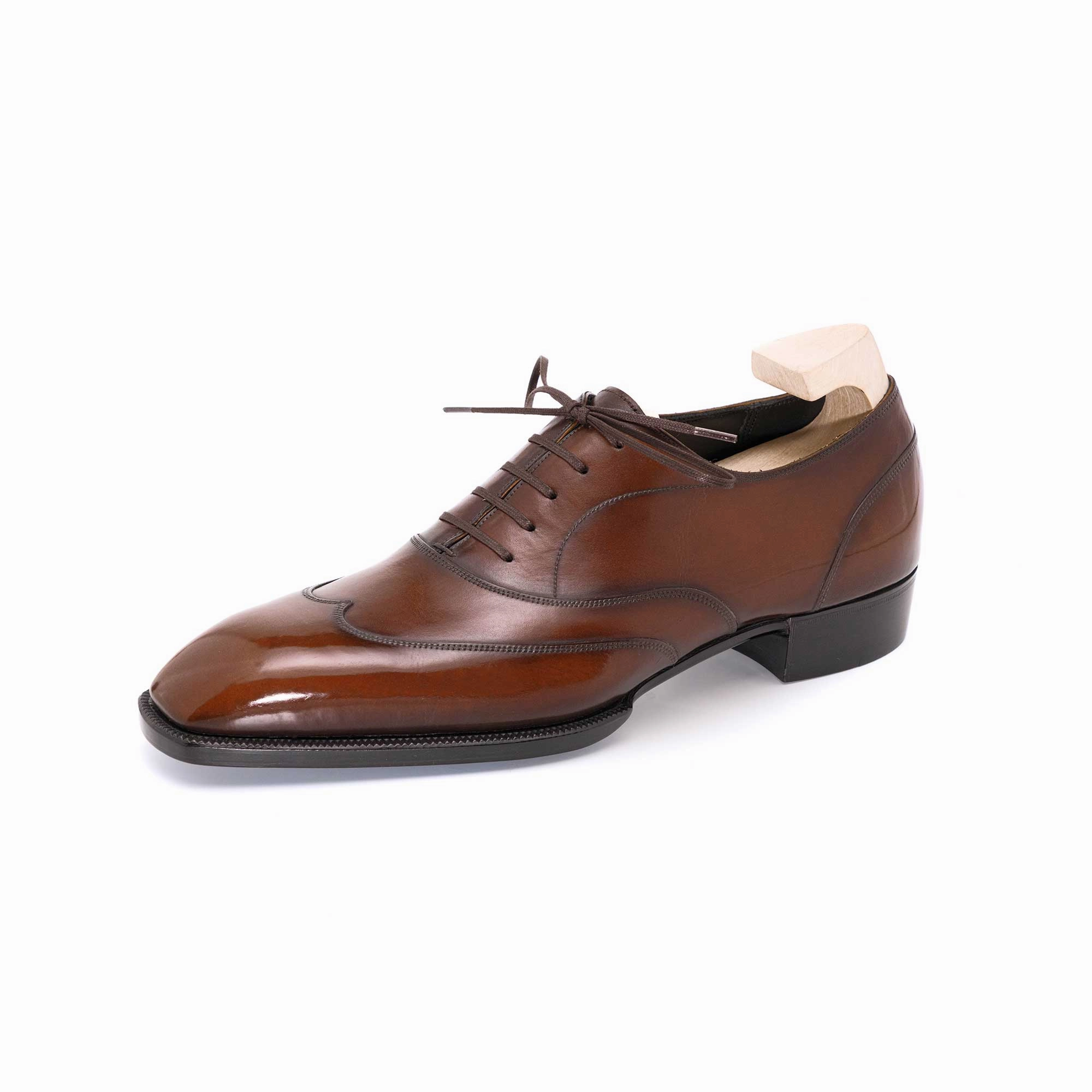 1202 Collection - Handmade Romeo Wingtip Oxford Shoe Quiet Vibe Bold Form