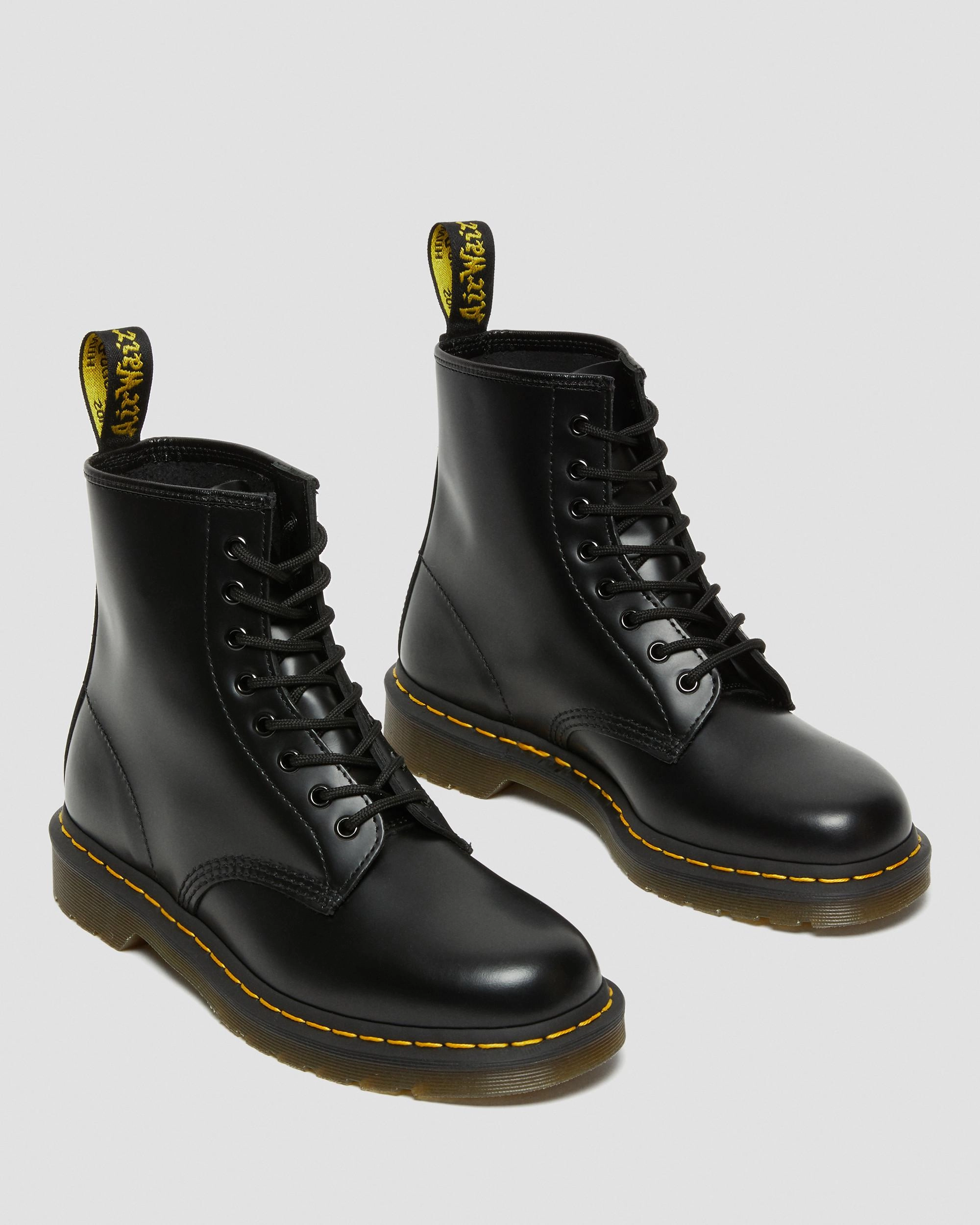 Edge-Layered Essential Drop 1460 Smooth Leather Ankle Boots