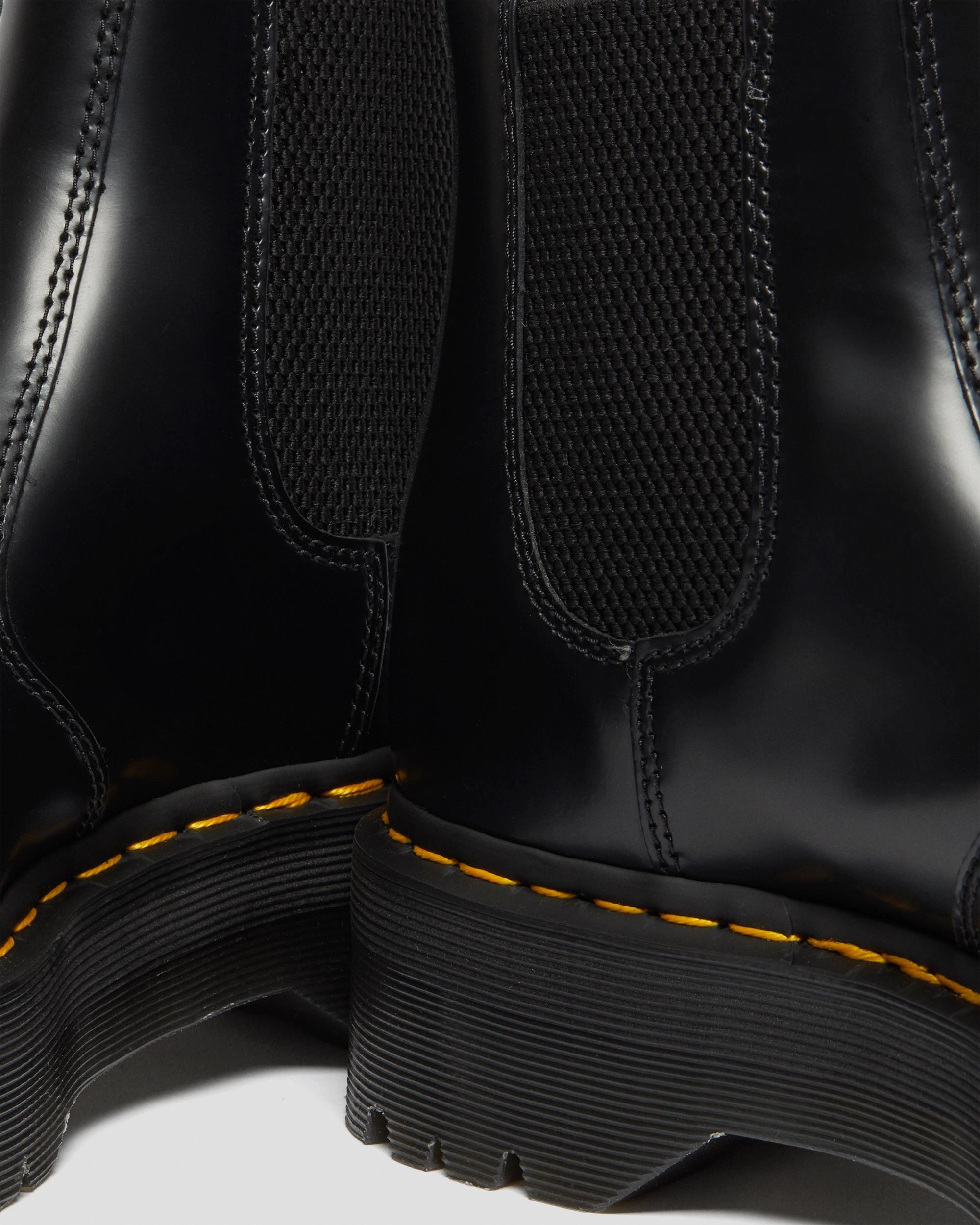 2976 Quad Polished Smooth Leather Boots Redefined Casual