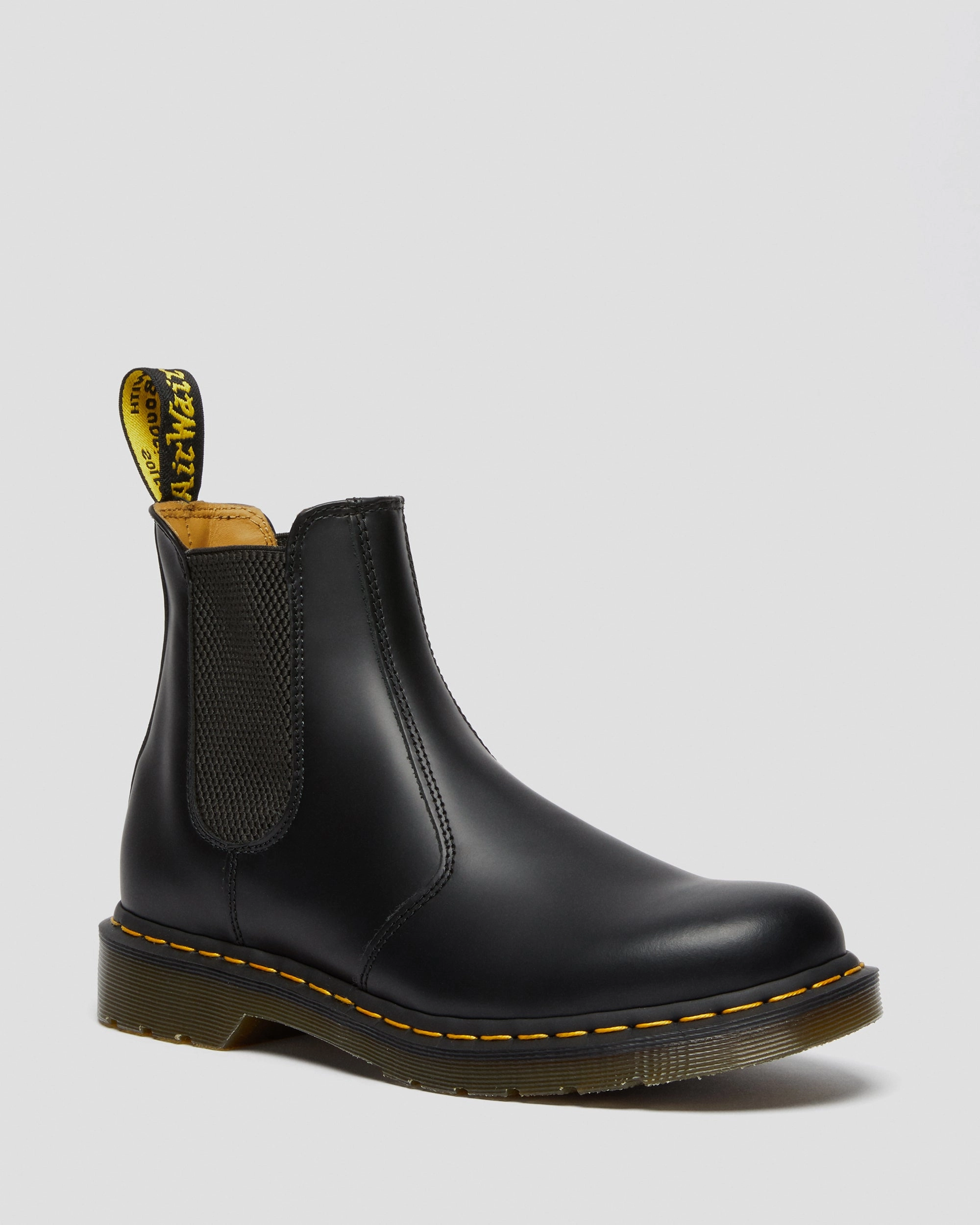 2976 Yellow Stitch Smooth Leather Boots Go-To Gear