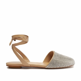Abrie Glam Leather Flat Cool Crafted