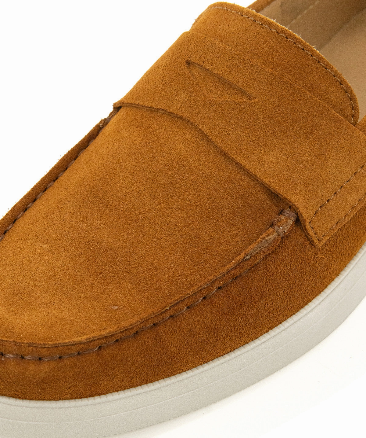 Acapulco Moccasin In Whiskey Velvet Calfskin Sleek Vibes Fluid Lifestyle