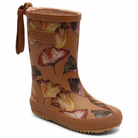 Pure Lines Calm-Driven Fit Bisgaard Wellies Fashion Camel Flowers