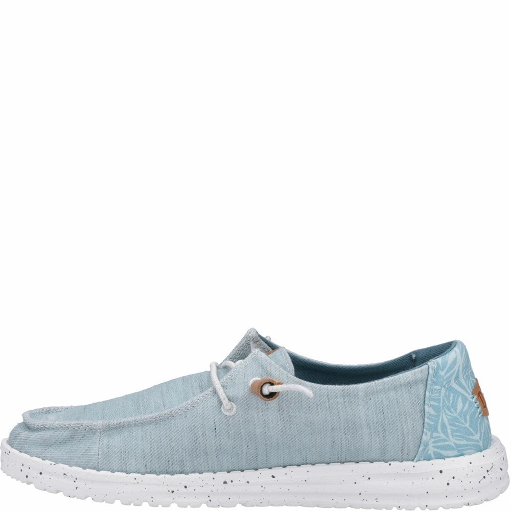 Street Motion Heydude Wendy Heathered Slub Tropical Shoe