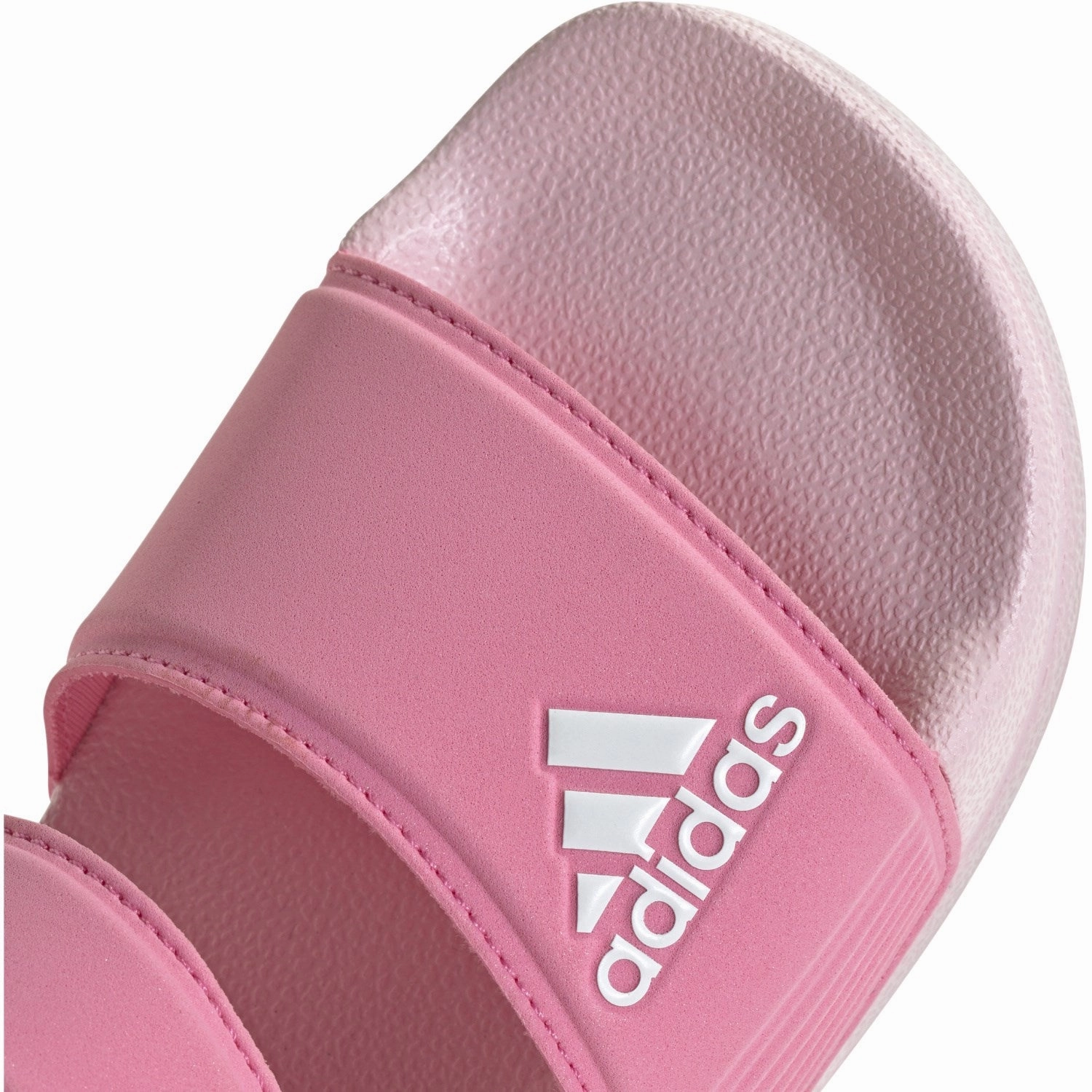 Adidas Originals Bliss Pink/Ftwr White/Clear Pink Adilette Sandal K Tone-Driven Refined Tone