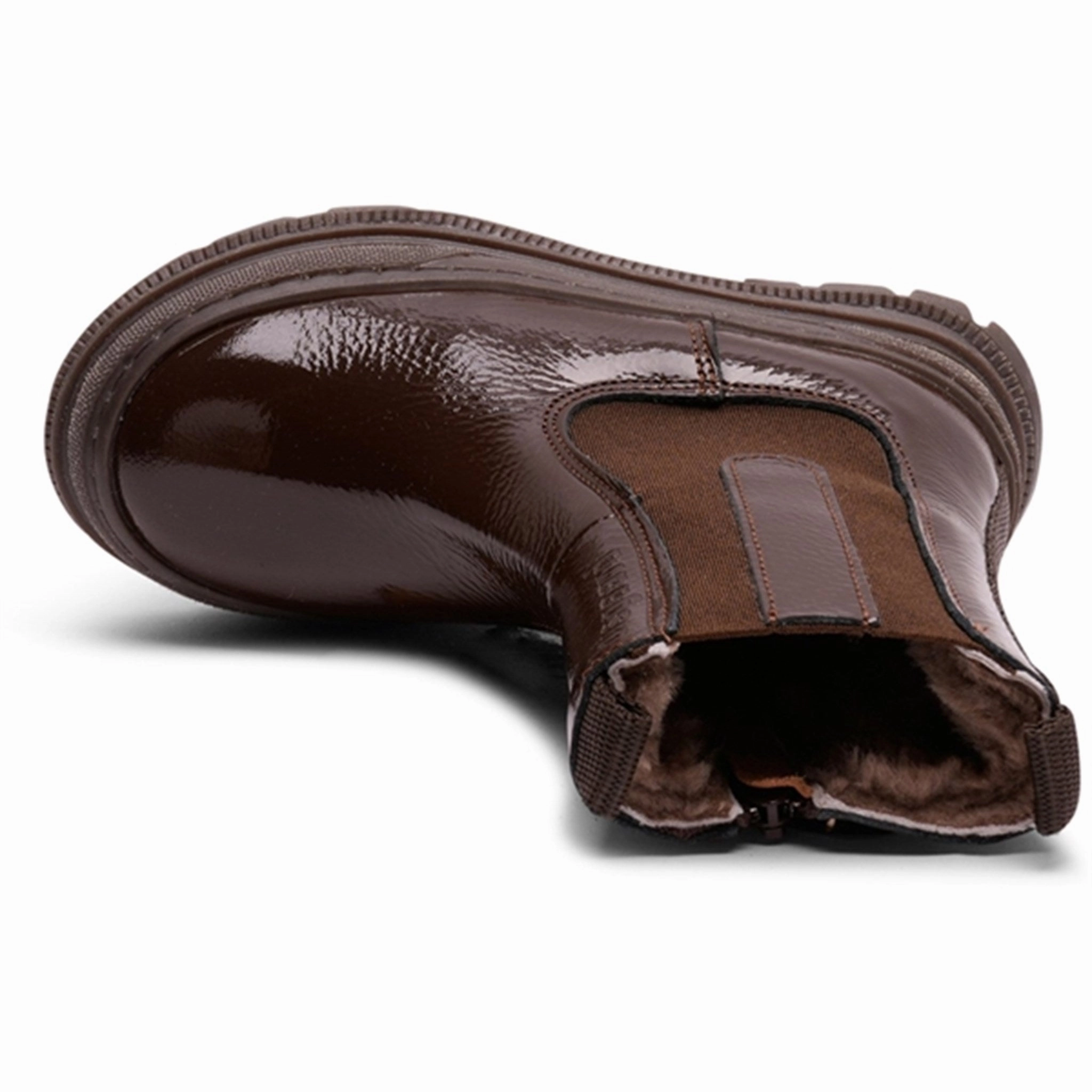 Refined Versatility Bisgaard Mila Lamb Boots Dark Brown