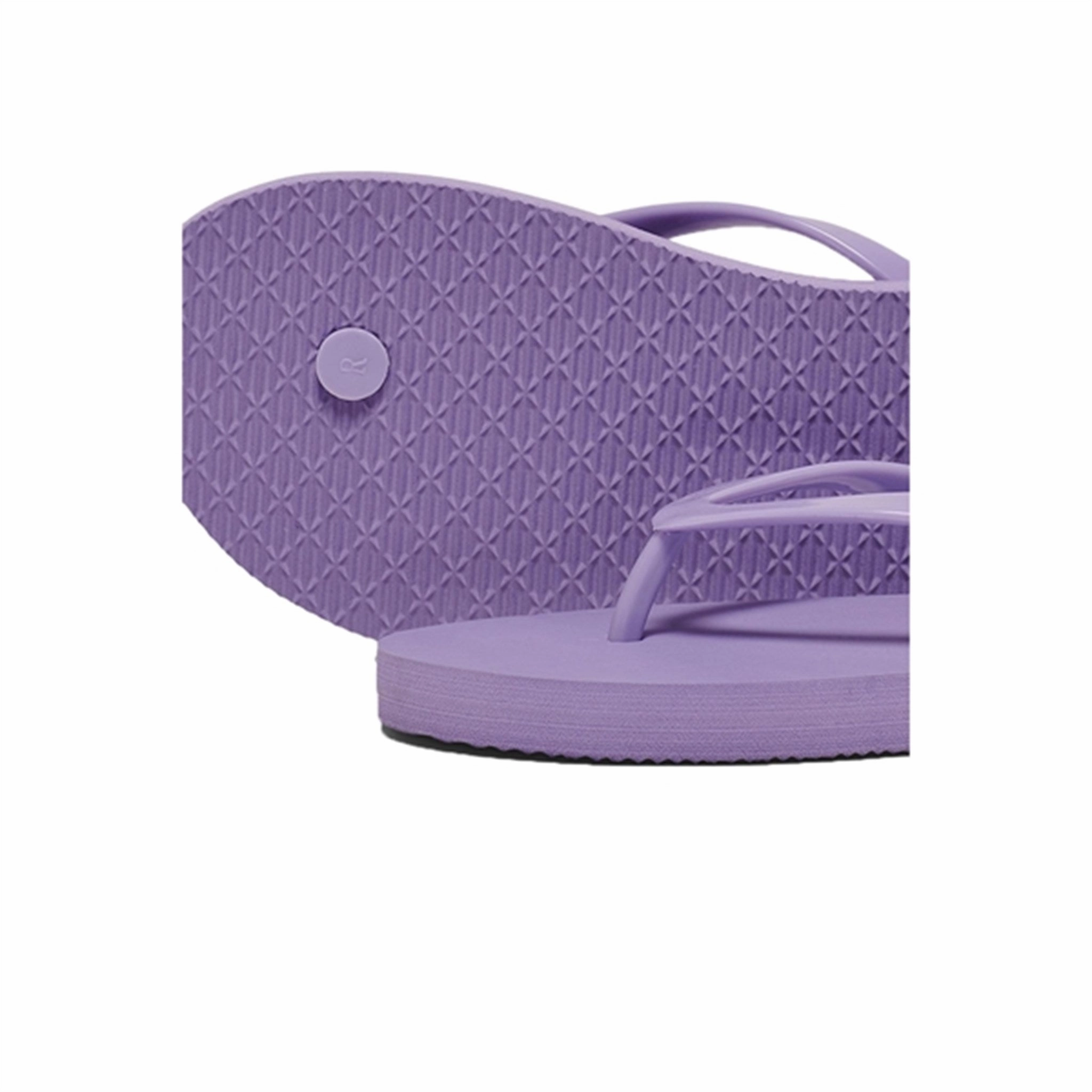 Kids Only Purple Rose Lisa Flower Flip Flop Go-Everywhere Purpose-Led