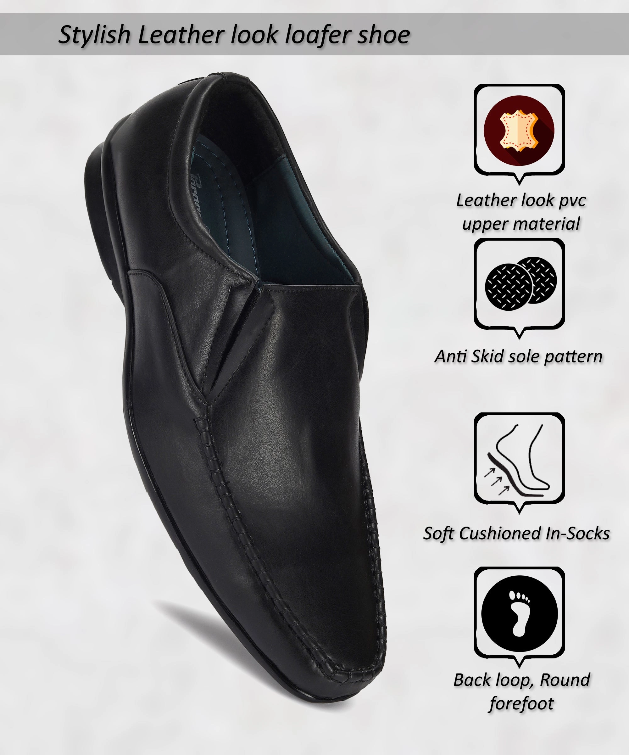 Paragon  K11236G Men Formal Shoes | Corporate Office Shoes | Smart & Sleek Design | Comfortable Sole With Cushioning | For Daily & Occasion Wear Wear Reimagined