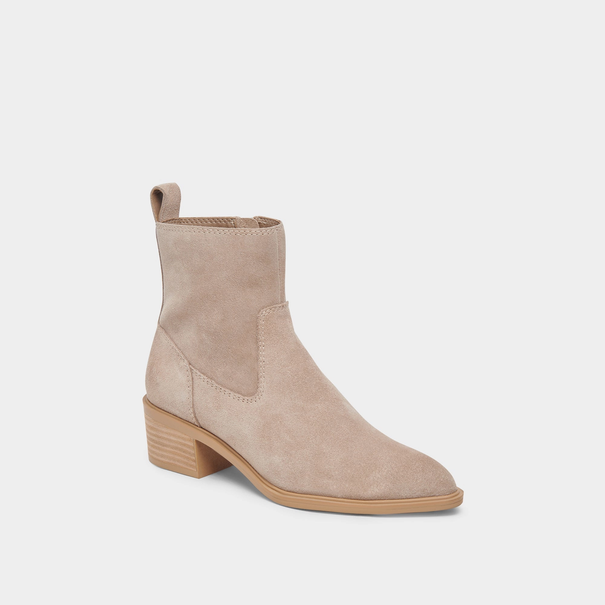 Anywhere Utility Bold Form Bili H2O Booties Taupe Suede