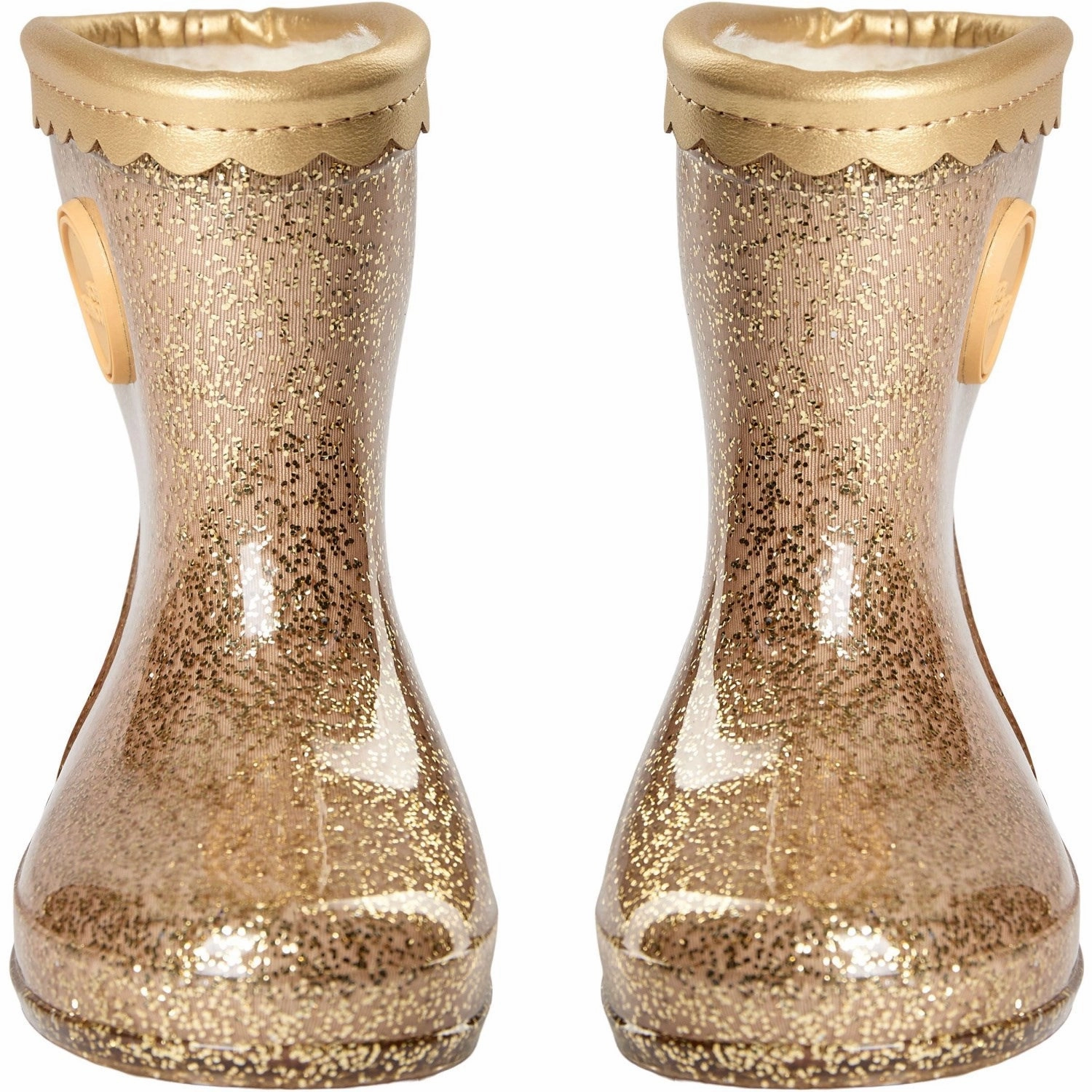 Sofie Schnoor Champagne Rubber Boots Layer Up Smart