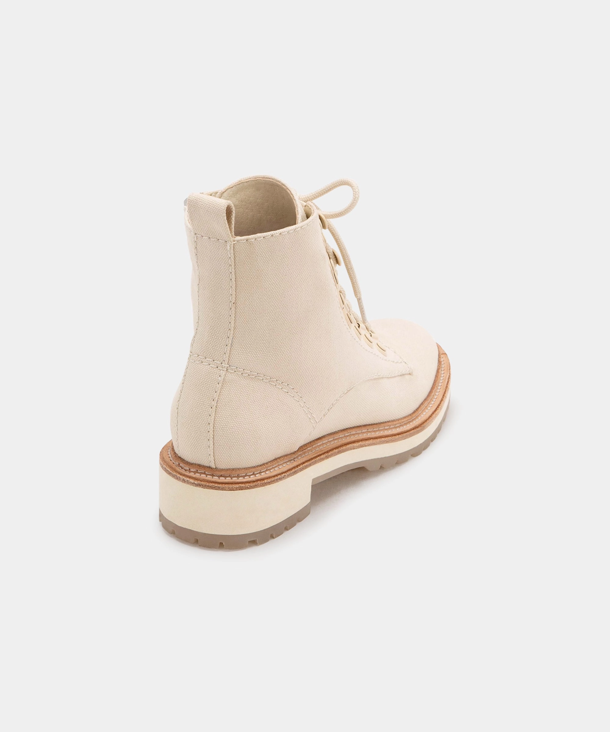 Tailored For Life Confident Minimal Whitny Boots Sandstone Canvas