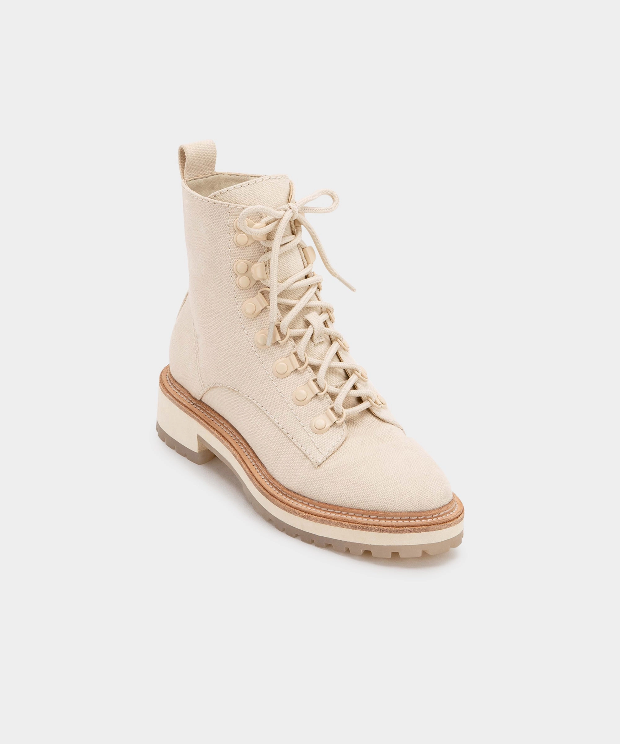 Whitny Boots Sandstone Canvas Simplified Life Chill-Crafted