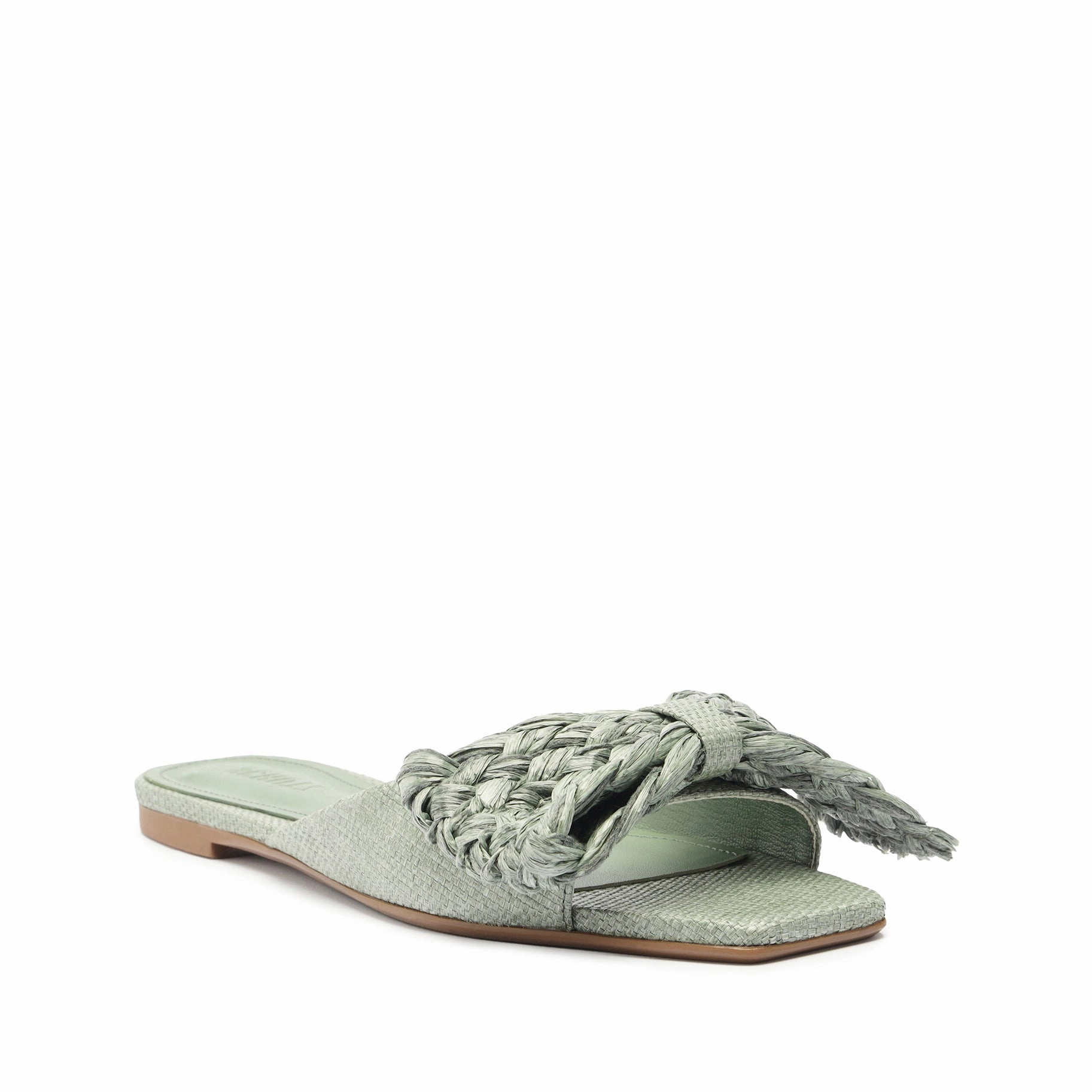 Performance Meets Style Fresh Drop Lienne Straw Flat Sandal