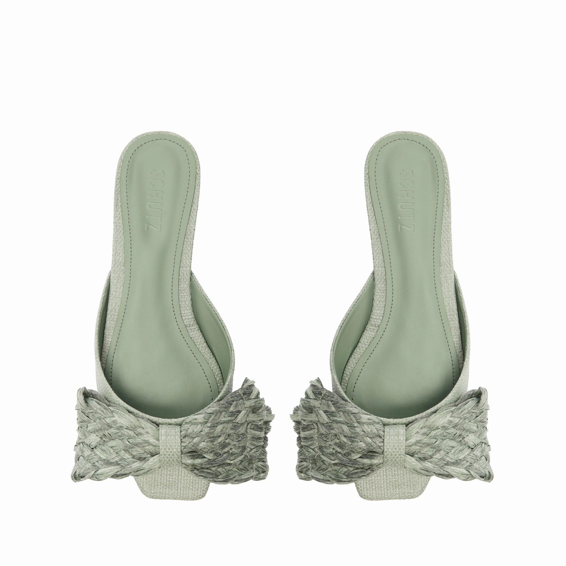 Lienne Straw Flat Sandal Subtle Tone Minimal Mood