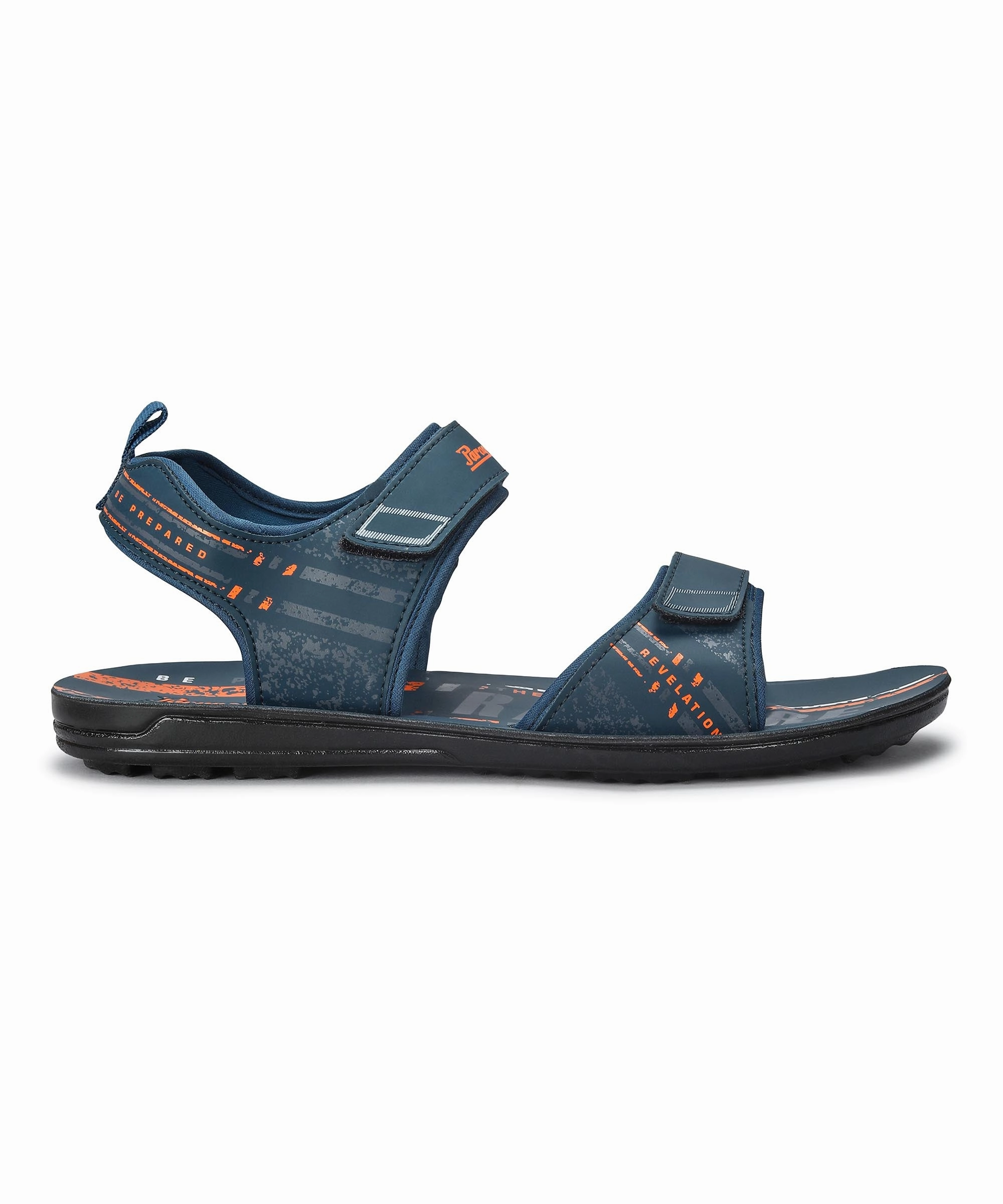 Paragon Men'S Stylish Lightweight & Durable Blue Velcro Dailywear Sandals Design-Led