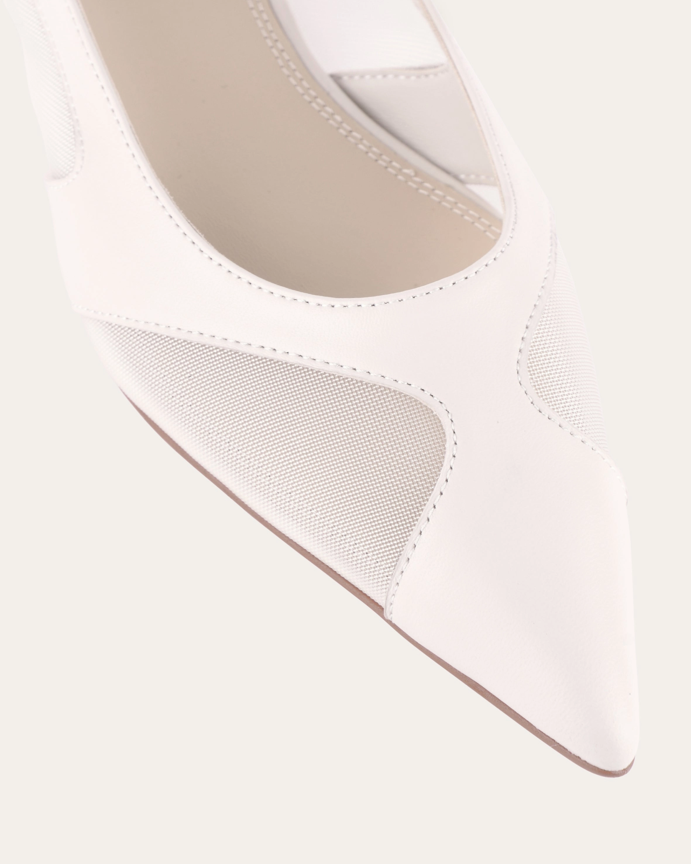 Arbor Dress Flats Off White Multi Understated Utility Cool Minimalism