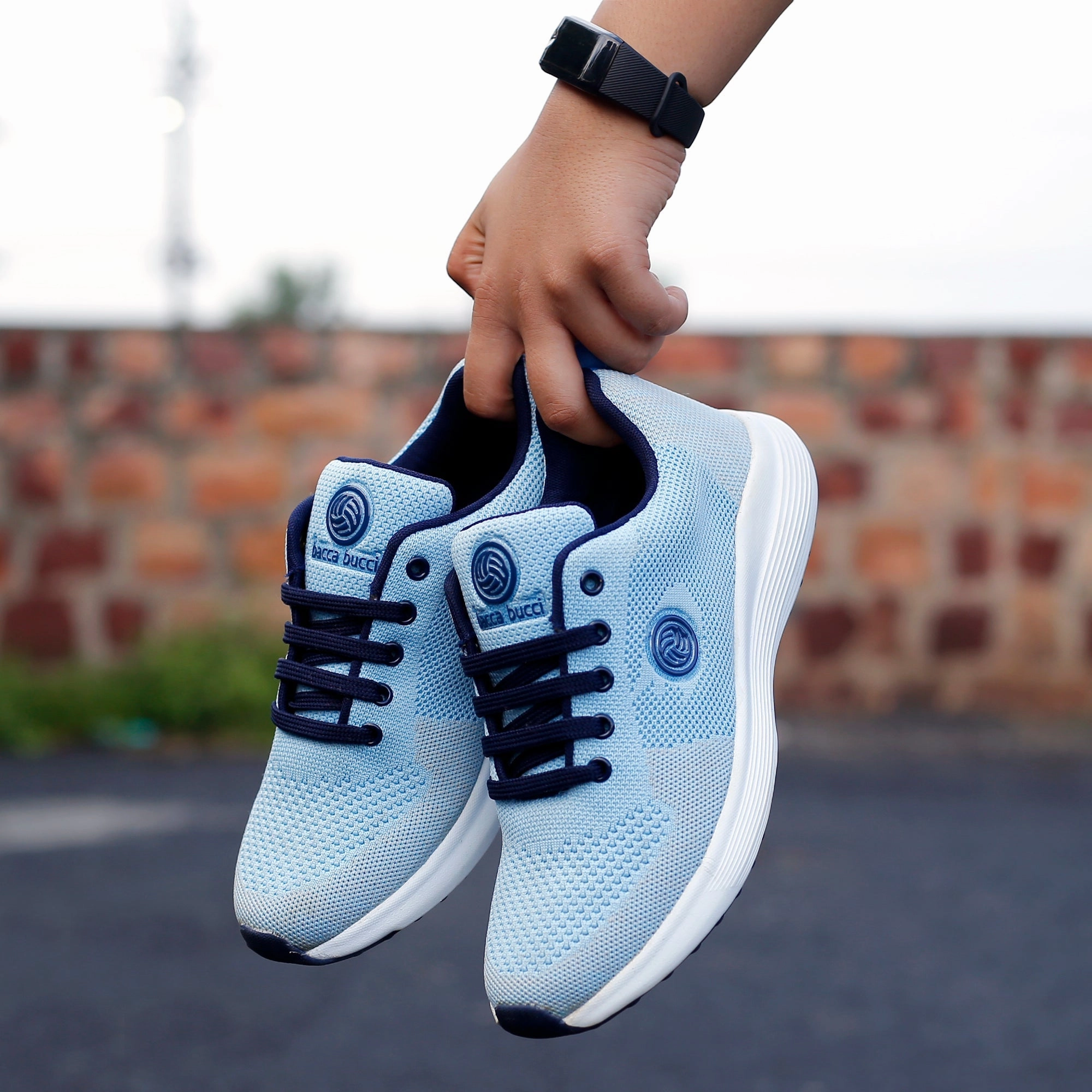 Shift Gear Bacca Bucci Tokyo Women Shoes | Sky Blue Casual Sneakers For Women