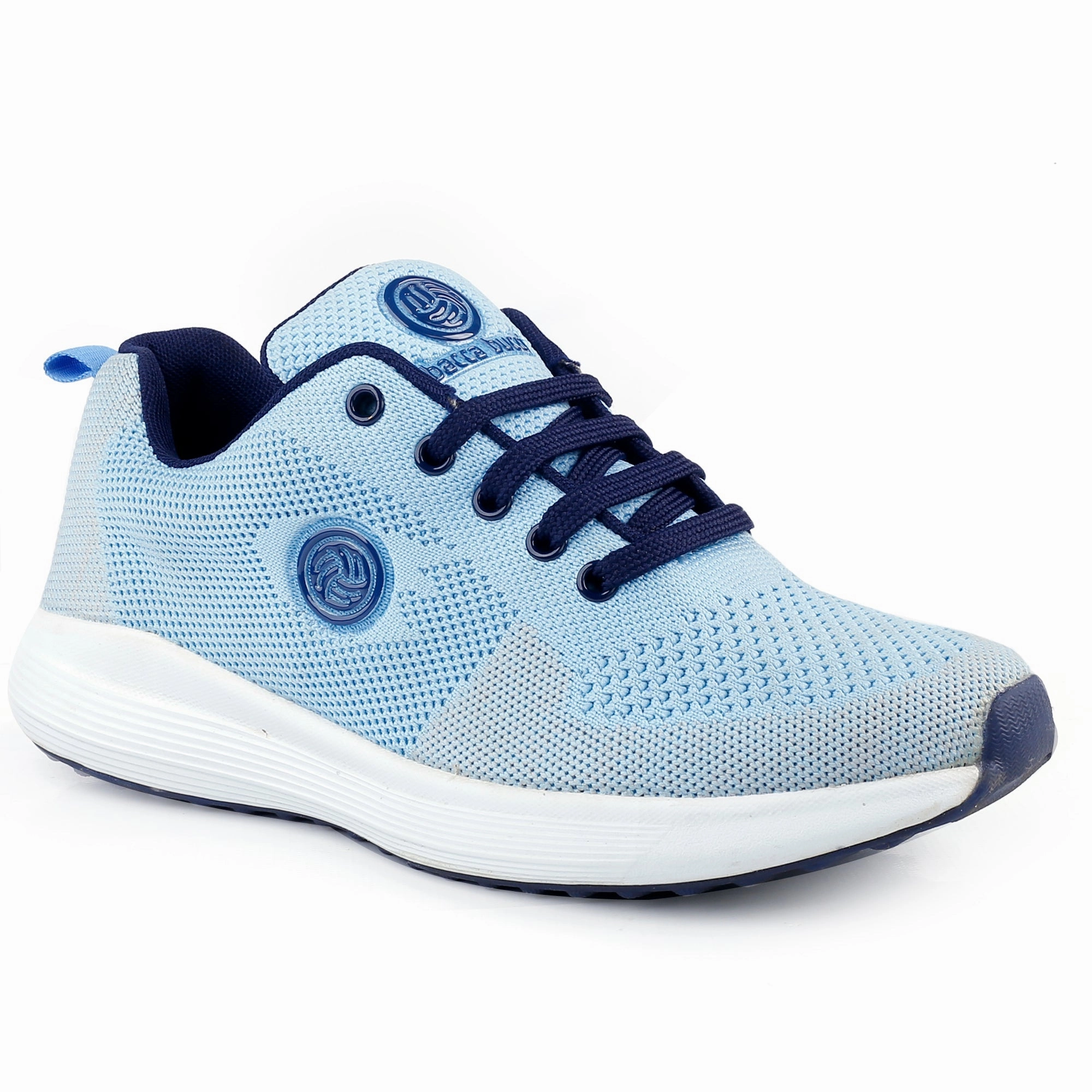 Bacca Bucci Tokyo Women Shoes | Sky Blue Casual Sneakers For Women Soft Impact Minimal Design
