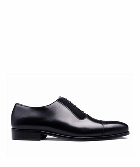 Heathrow Black Richelieu Lifestyle Engineered Versatile Drop