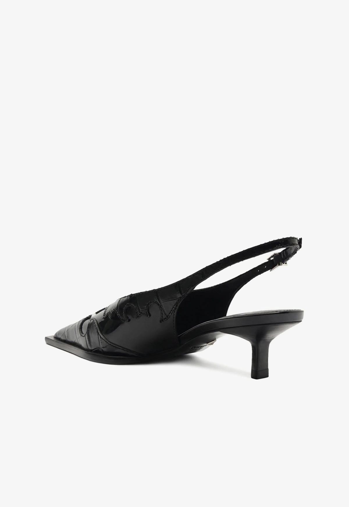 Adaptive Edge Live With Intent Daria Sling Patent Leather Pump