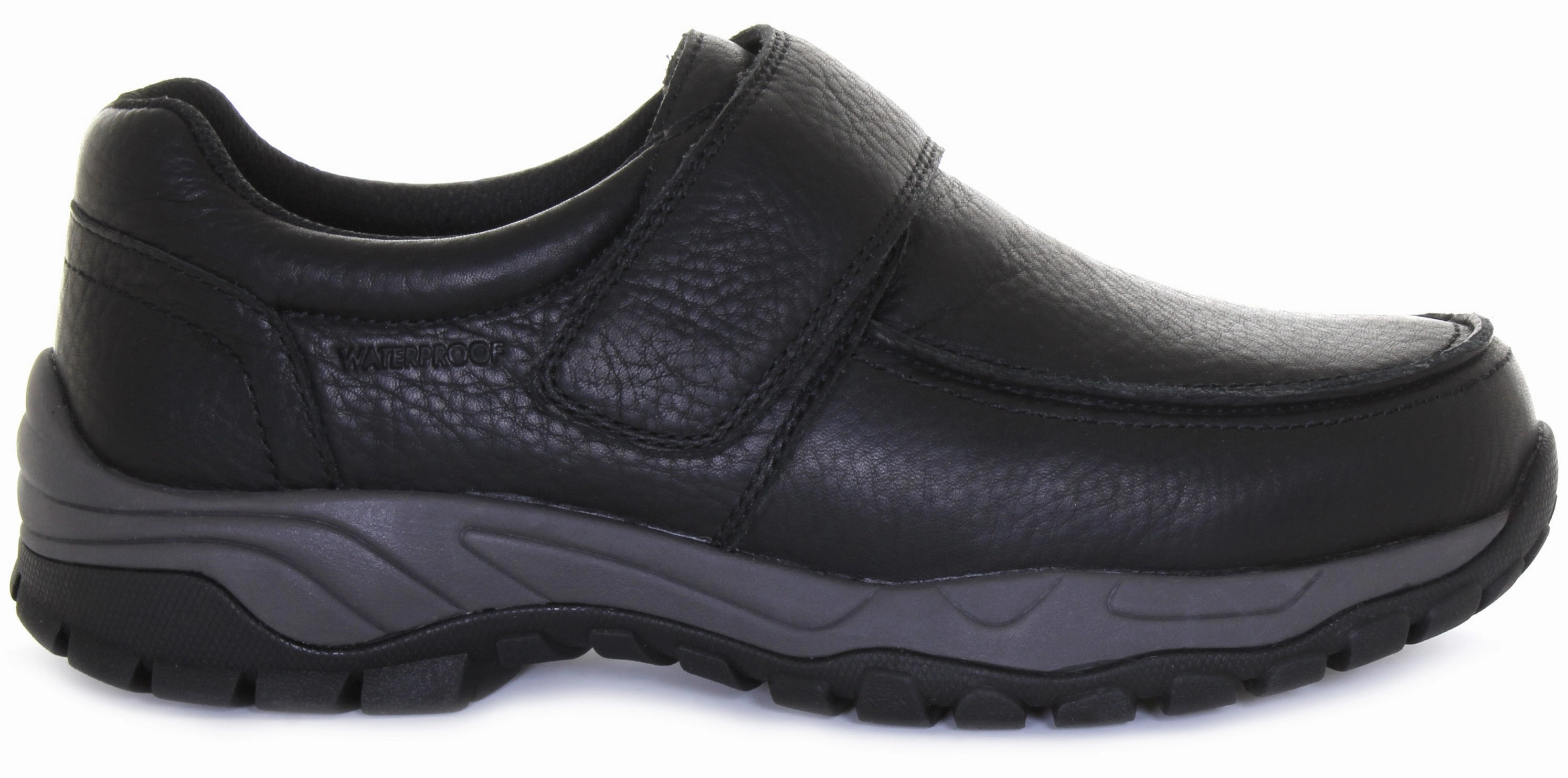 Mens Anthony Leather Velcro Minimal Focus