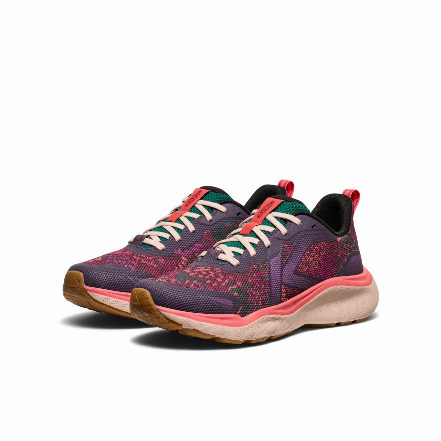 Authentic Motion Designed For Ease Women'S Leiki Speed Hiking Shoe  |  Plum Perfect/Floral