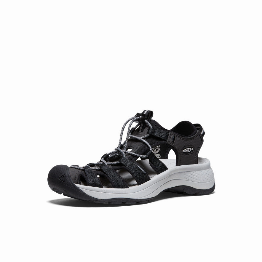 Clean City Core Women'S Astoria West Sandal  |  Black/Grey