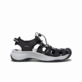 Women'S Astoria West Sandal  |  Black/Grey Bold In Simplicity