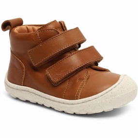 Crafted Quality Bisgaard Sara V First Step Shoe Cognac