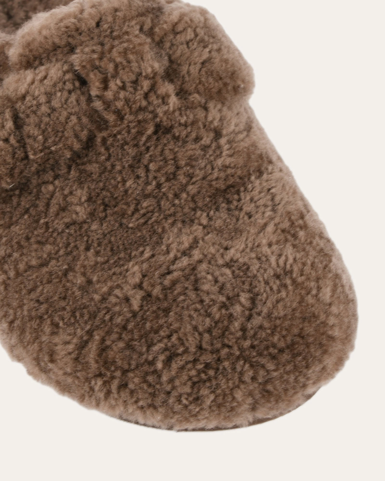 Active Living Bold Minimal Junie Casual Flats Taupe Shearling