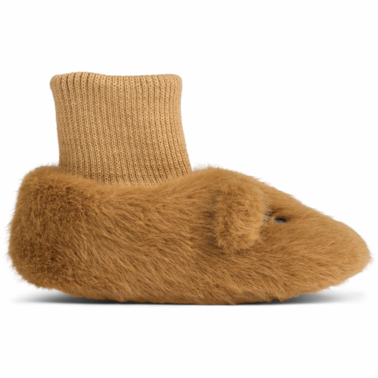 Liewood Golden Caramel Beth Bear Plush Slipper Modern Evolution