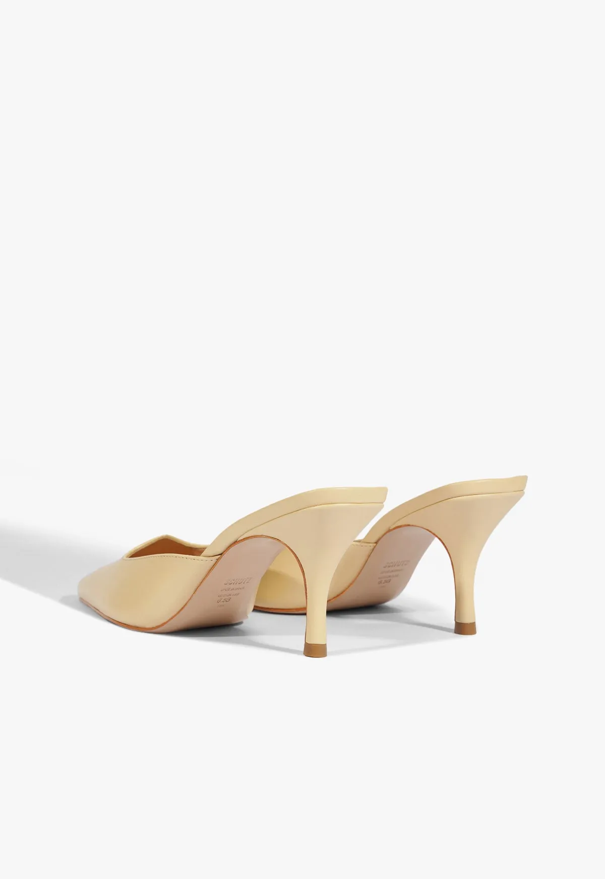 Buffy Mid Stiletto Beige Pump Quiet Statement