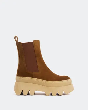 Smart Casual Core Design-First Wolfe Camel Suede