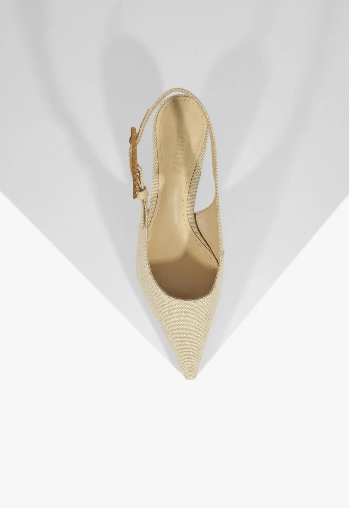 Ciara Mid Stiletto Beige Pump Style To Evolve