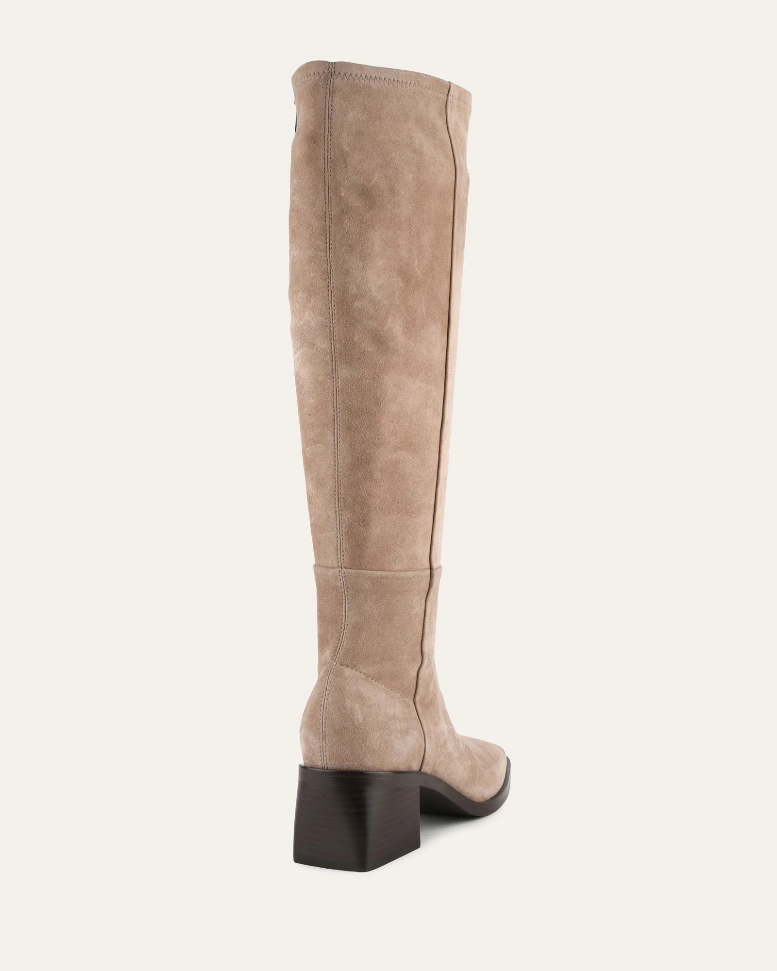 Smart Design Gear Queenie Knee Boots Taupe Suede
