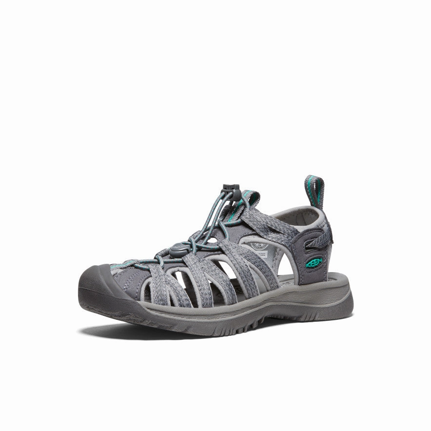 Simplified Life Women'S Whisper  |  Medium Grey/Peacock Green