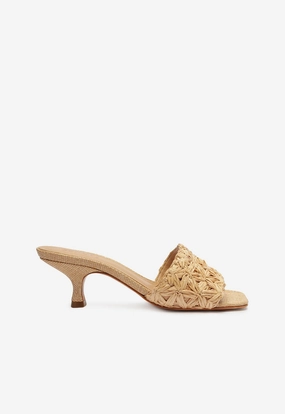 Dethalia Straw Raffia Sandal Balanced Design Go-Gear