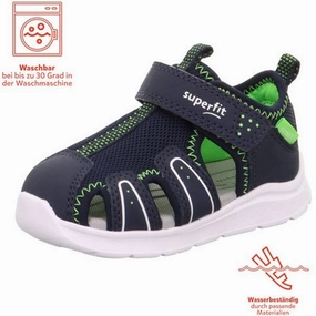 Clarity In Motion Cool Shift Superfit Wave Sandals Blue/Lightgreen