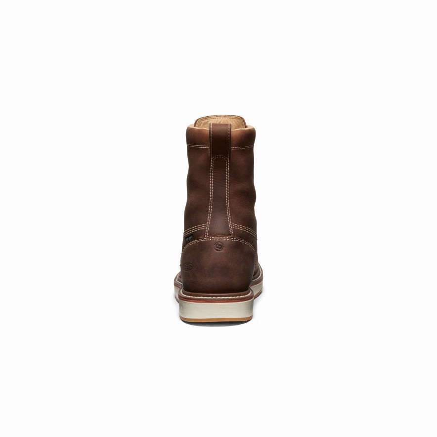 Urban Active City State Men'S Liberty 8" Waterproof Boot (Carbon Toe)  |  Chestnut/Gum