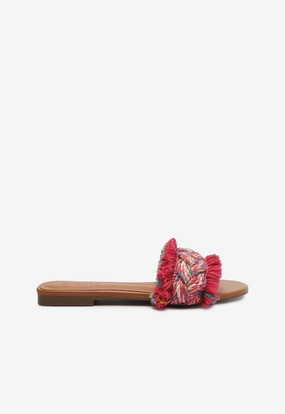 Fit-Flow Low-Key Luxe Adelia Flat Sandal