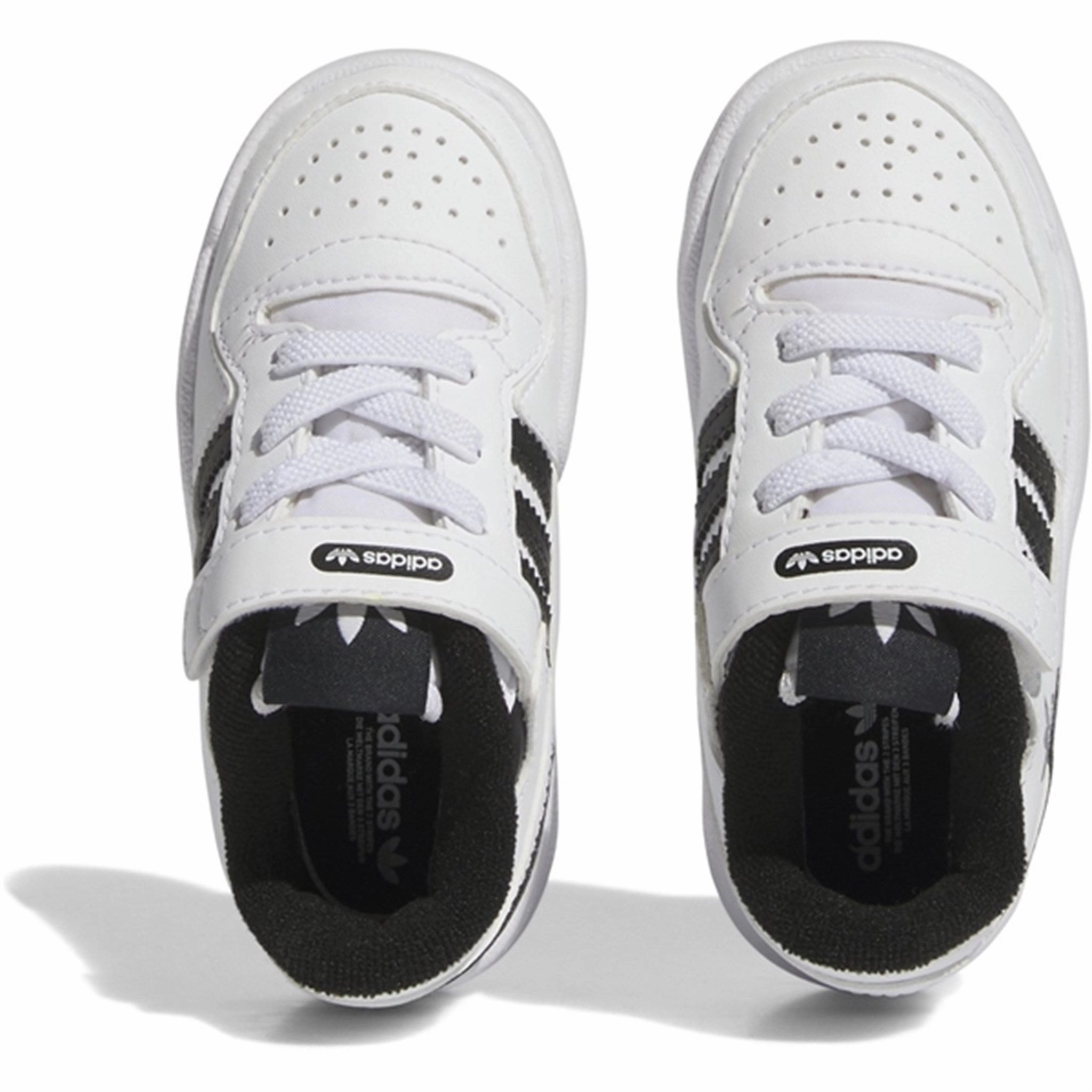 Layered Utility Adidas Forum Low Shoe Black/White