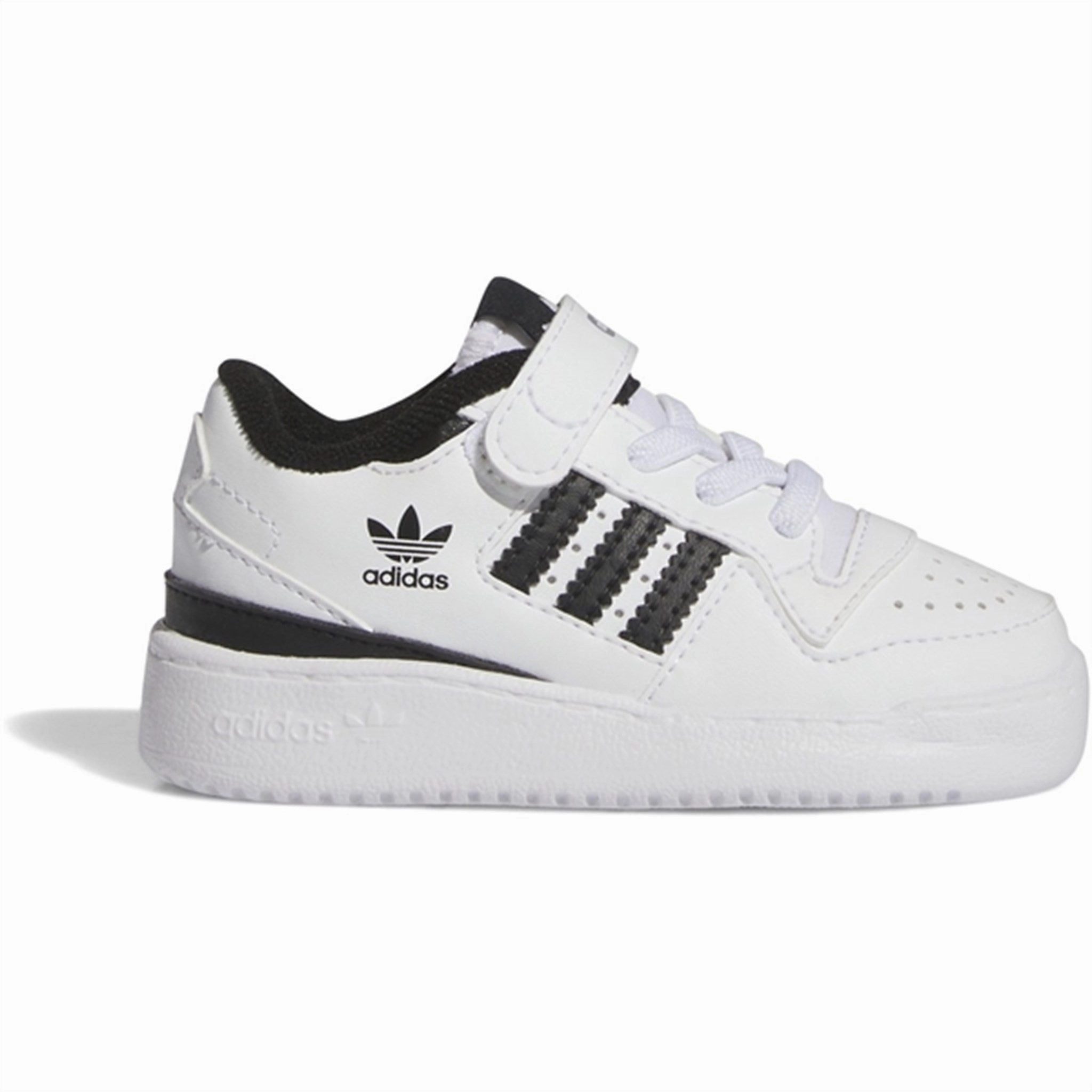 Adidas Forum Low Shoe Black/White Refined Moves