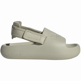 Adidas Originals Adifom Adilette J Slides Putty Grey Cool Motion Refined Versatility