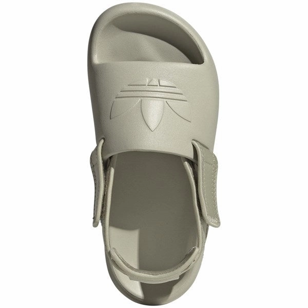 Adidas Originals Adifom Adilette J Slides Putty Grey Edge And Ease
