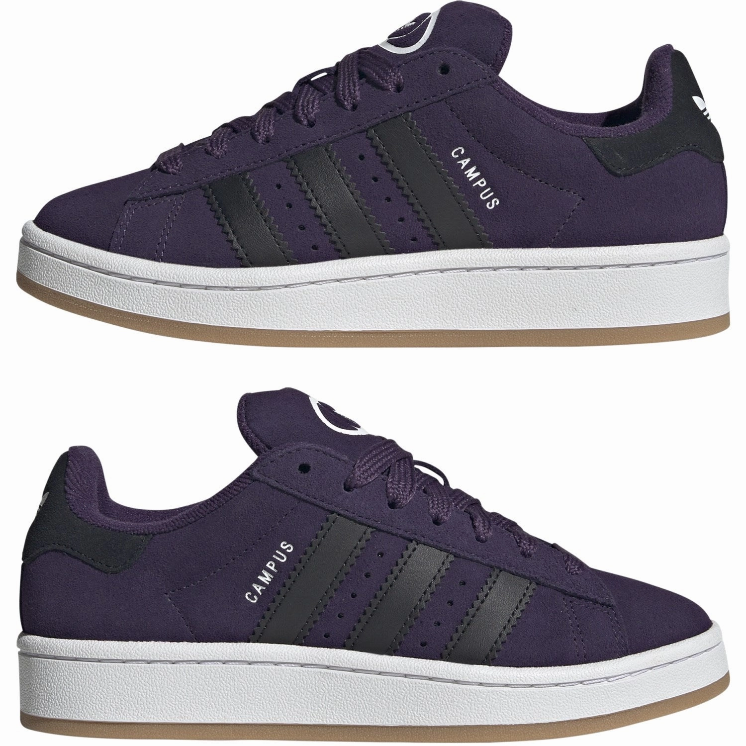 Move-Fit Adidas Originals Aurora Plum/Core Black/Ftwr White Campus 00S J Sneakers