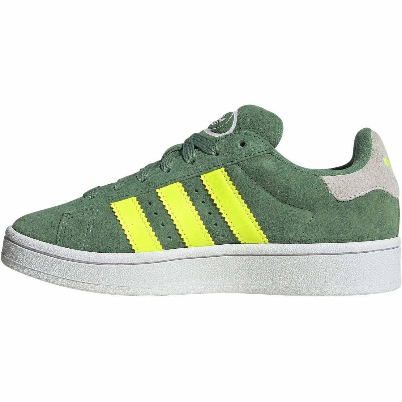 Layered Motion Movement Layers Adidas Originals Campus 00S J Sneakers Preloved Green / Solar Yellow / Cloud White