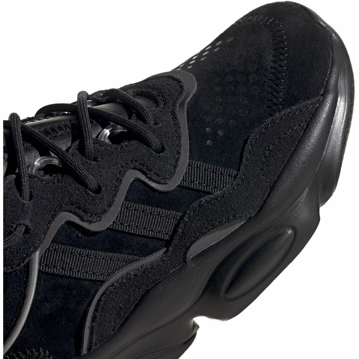 Adidas Originals Cblack/Cblack/Ngtmet Ozweego C Sneakers Design Under Control Streamlined Look