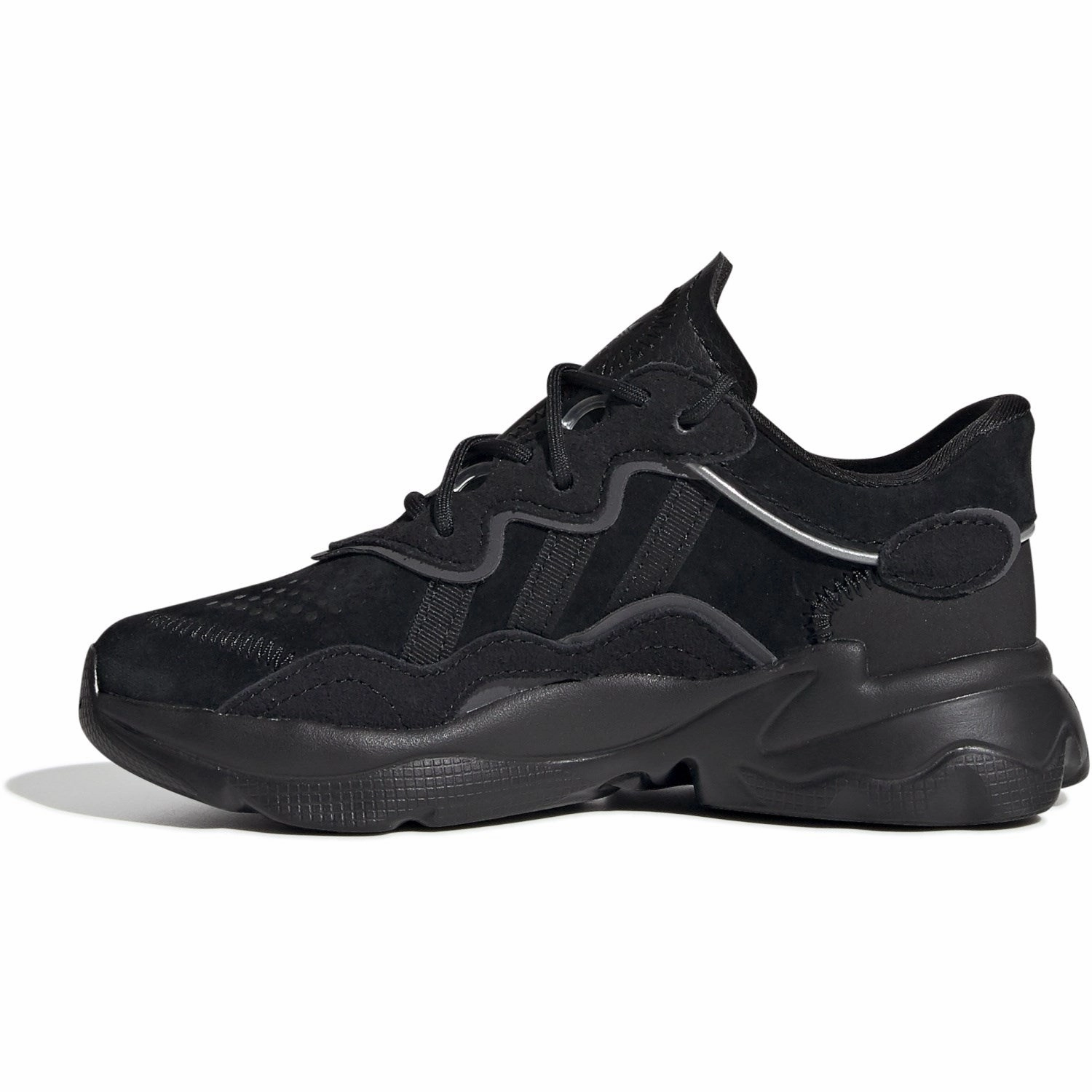 Modern Build Adidas Originals Cblack/Cblack/Ngtmet Ozweego C Sneakers